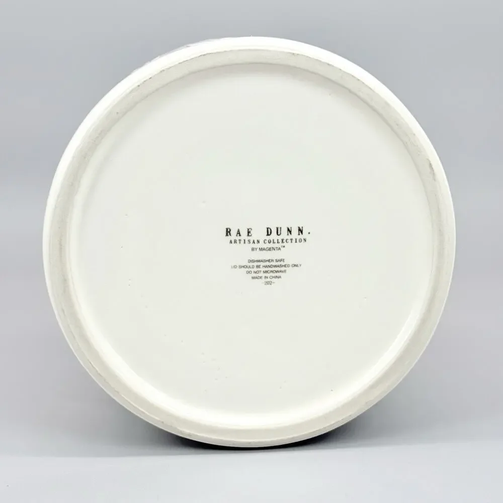 Rae Dunn Artisan Collection All I Want For Christmas Canister Cookie Jar